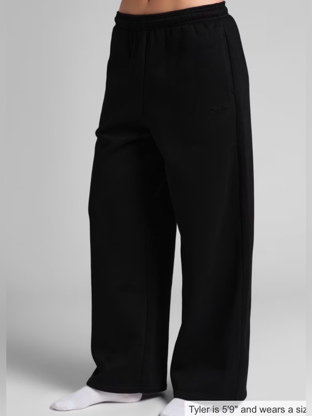 Comfrt Basic Wide Leg Adult Unisex Size Large Onyx Brand New - Picture 5 of 5